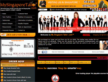 Tablet Screenshot of mysingaporetailor.com
